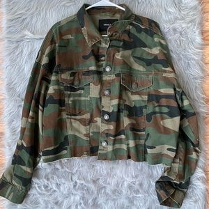 CAMOUFLAGE  JACKET for women